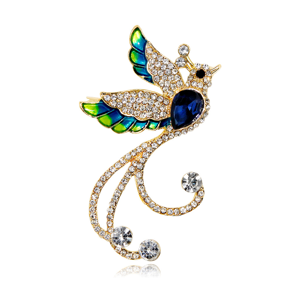 Luxury Bags Wholesale - Broche, Nouveauté, Broche Phénix Tendance, Broche