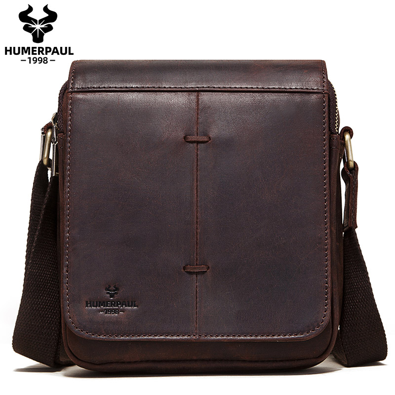 Luxury Bags For Men - Sac à main Vintage en cuir