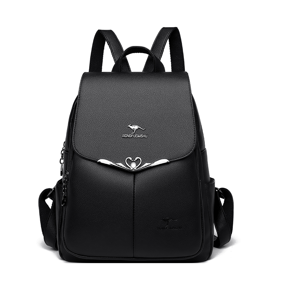 Luxury Bags For School - Sac à dos en cuir PU