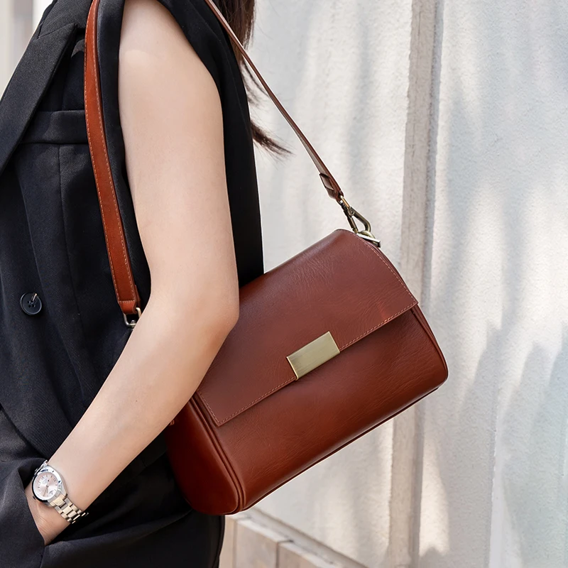 Luxury Bags Wholesale - Sac à bandoulière en cuir de