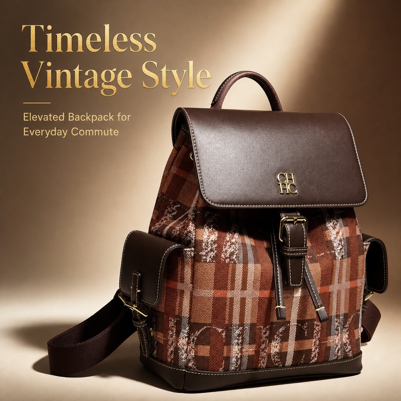 Luxury Bags For School - Sac à dos CHHC tendance color