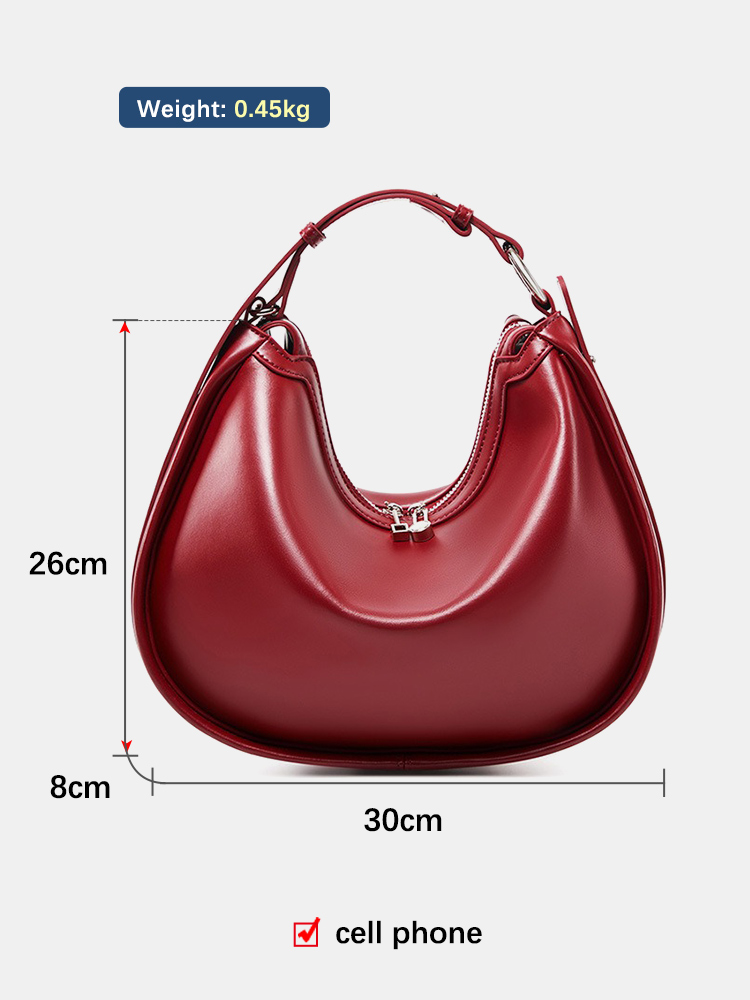 Sac à main Zency en cuir vérit - Luxury Bags Reseller avis et prix