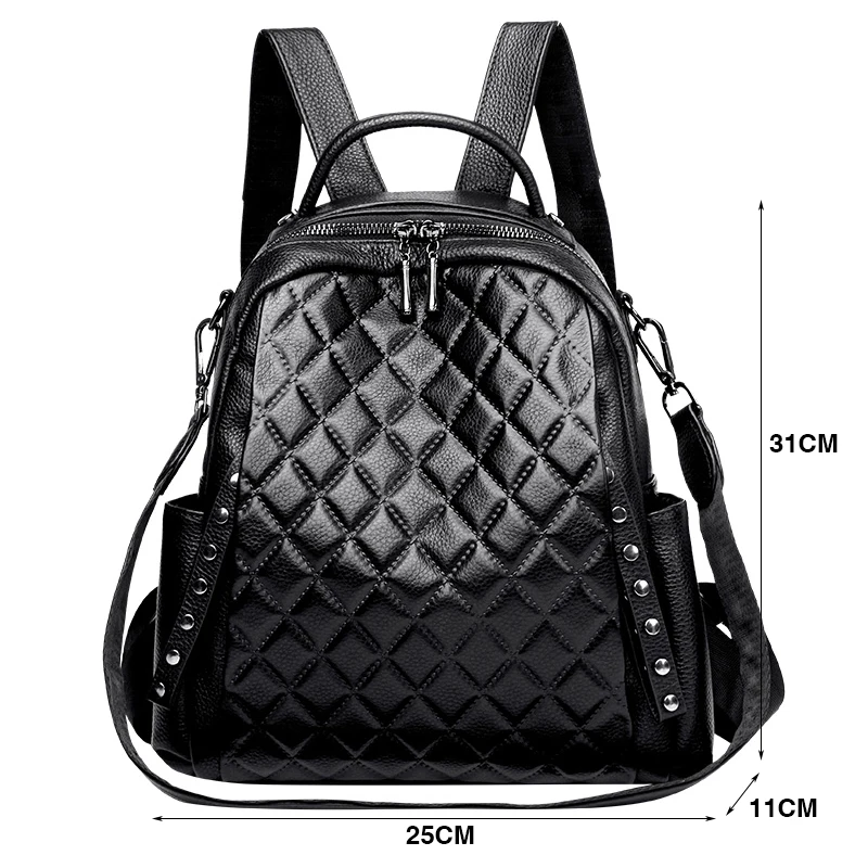 Sac à dos en cuir véritable po - Luxury Bags Leather avis et prix