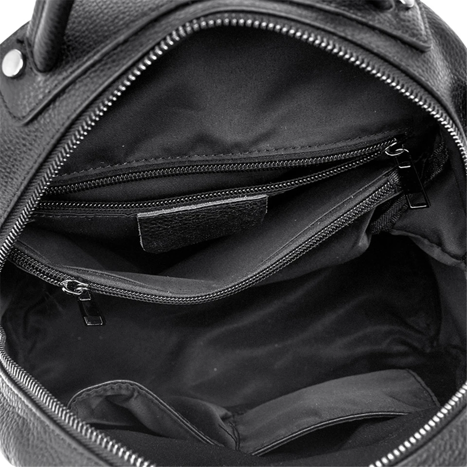 Sac à dos en cuir véritable po - Luxury Bags Leather avis et prix