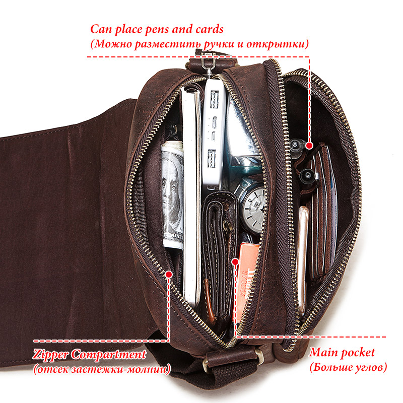 Sac à main Vintage en cuir de  - Luxury Bags For Men avis et prix