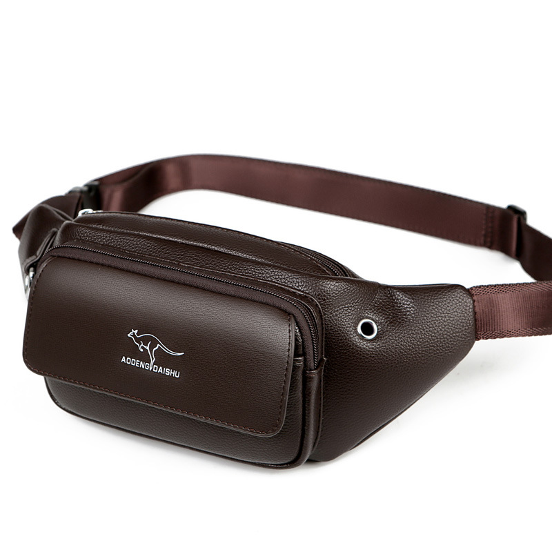Sac banane en cuir pour hommes - Luxury Bags Leather avis et prix