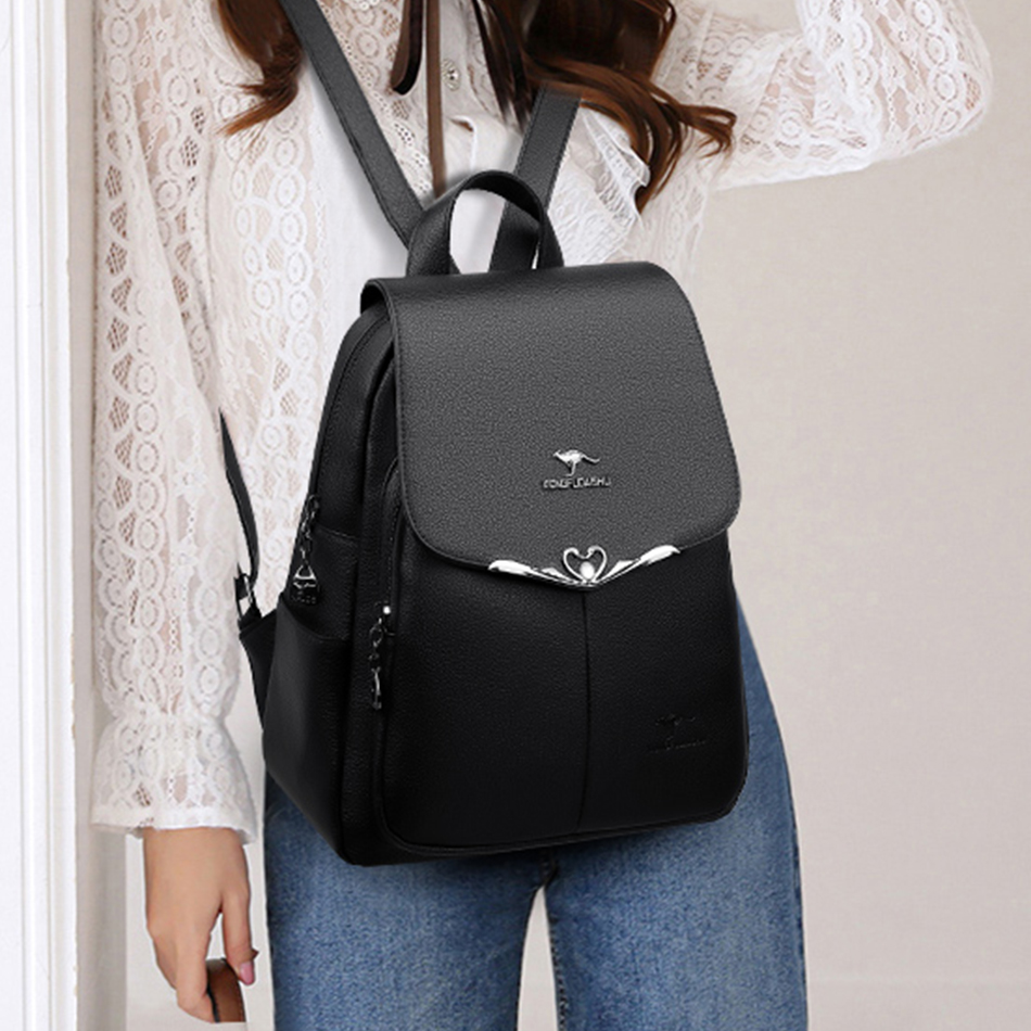 Sac à dos en cuir PU pour femm - Luxury Bags For School avis et prix
