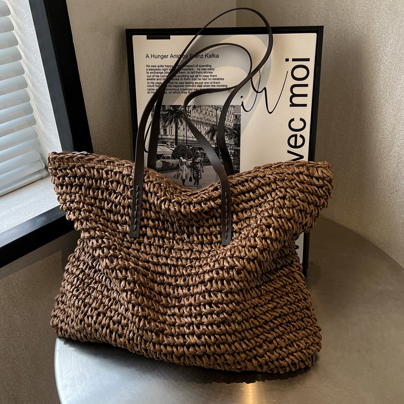 Sacs fourre-tout tissés en pai - Luxury Bags Reseller avis et prix