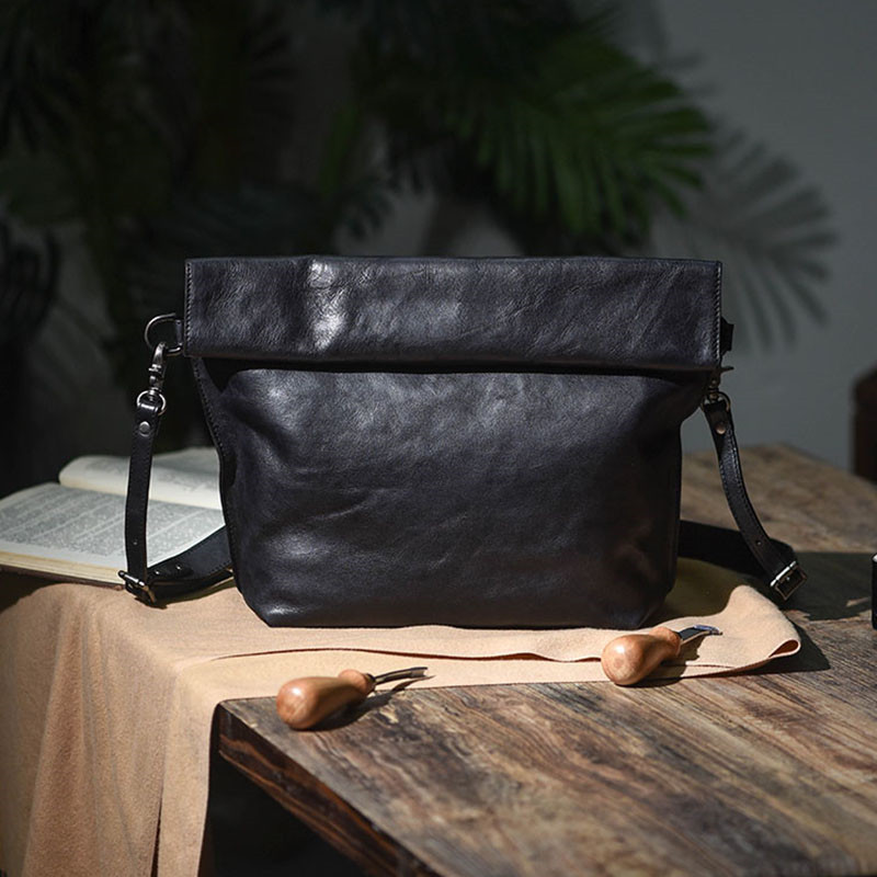 Sac messager en cuir véritable - Luxury Bags For Men avis et prix