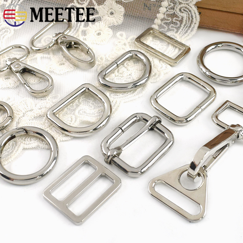 5/10 pièces 20-38mm Boucles mé - Luxury Bags With Silver Hardware avis et prix