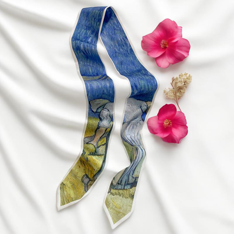 Foulard long imprimé pour femm - Discount Luxury Bags avis et prix