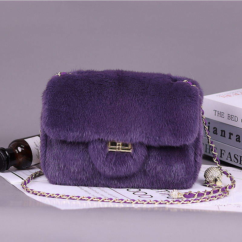 Pur vison cheveux mode femmes  - Luxury Bags Cute avis et prix